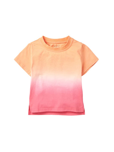 Neon Ombre Tee - Orange/Pink