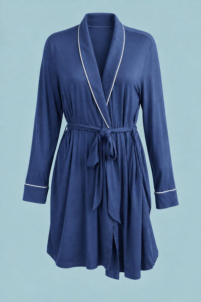Effortless Robe - Navy