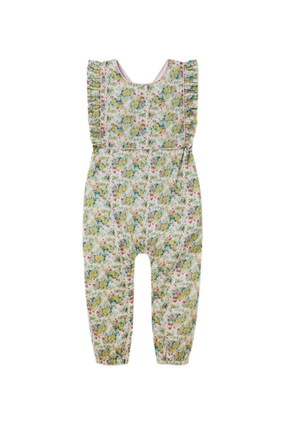 Eliza Playsuit in Water Rose