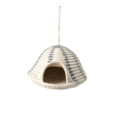 Silver Igloo Ornament