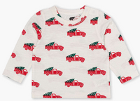 Long Sleeve Slub Jersey Crewneck Tee - Holiday Pickup