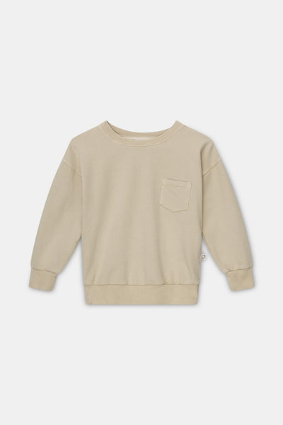 Organic sweatshirt - Stone
