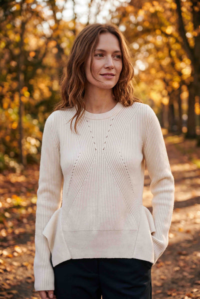 Sandra Crewneck - Cream