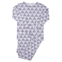 Big Kid Pajama - Geo Triangle