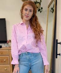 Eleanor Top - Pink Fondant