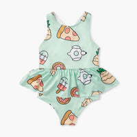 Ruffle Skirt Swimsuit - Pool Party