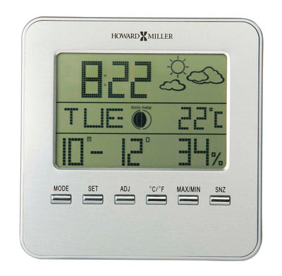 Weather View Tabletop Clock