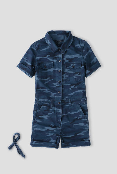Jane Jumper - Navy Camouflage