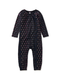 Raglan Baby Romper - Rainbow Stars