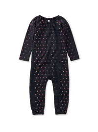 Raglan Baby Romper - Rainbow Stars
