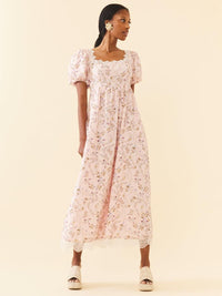 Bridgerton Maxi Dress - Blush Crush