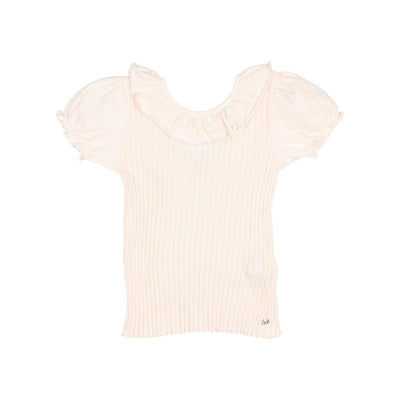 Rib Collar T-Shirt