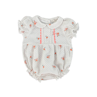 Bia Romper - Dots And Blossoms