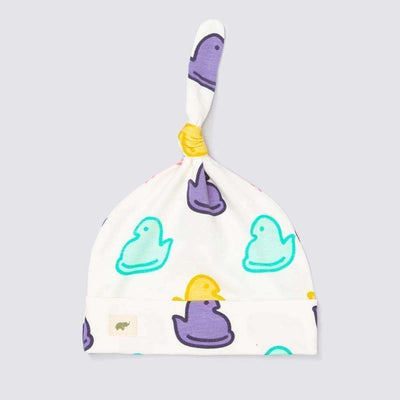 Top Knot Cap - Marshmallow Treats