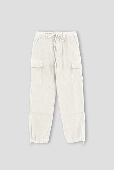 Corduroy Off Duty Cargo - Winter White