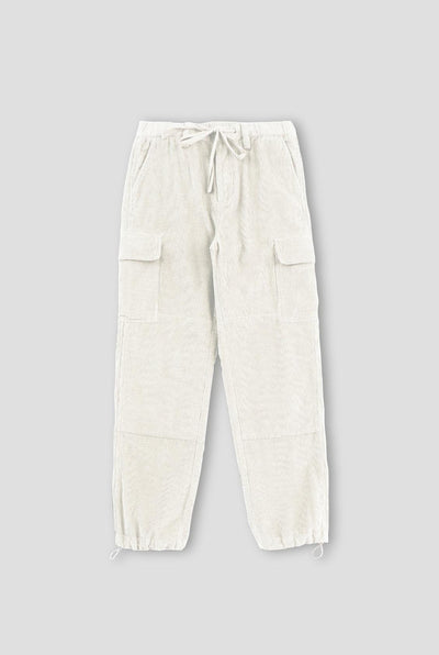 Corduroy Off Duty Cargo - Winter White