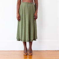 The Celeste Skirt - Eucalyptus