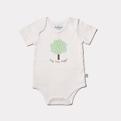 Grow With Me Short Sleeved Onesie - Tiny Tree Hugger