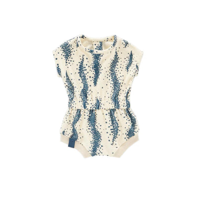 Baby Terry Romper - Cream - Romper