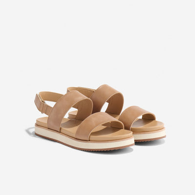 Go-To Flatform Sandal 2.0 - Almond