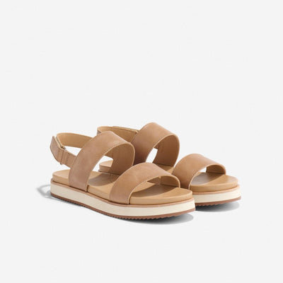 Go-To Flatform Sandal 2.0 - Almond