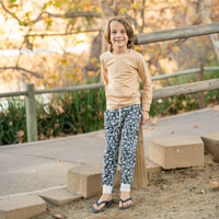 Crew Neck Sweater - Peanut Butter - Terry