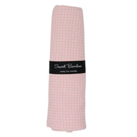 Swaddle - Pink Basketweave