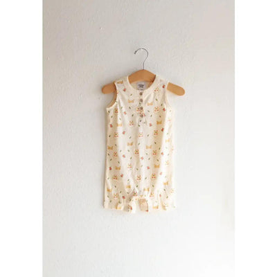 Baby Bugs and Binoculars Henley Romper - Romper