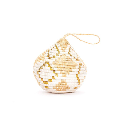 Soft Gold Bulb Ornament