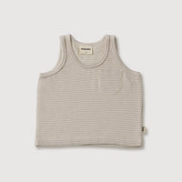 Tank Top - Stone Stripe