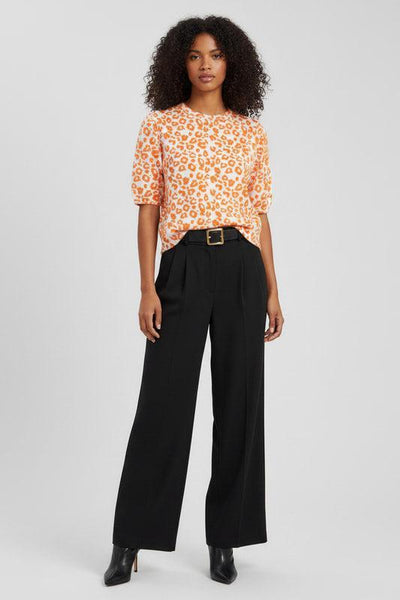 Leo Tee - Optic White/Orange Peel