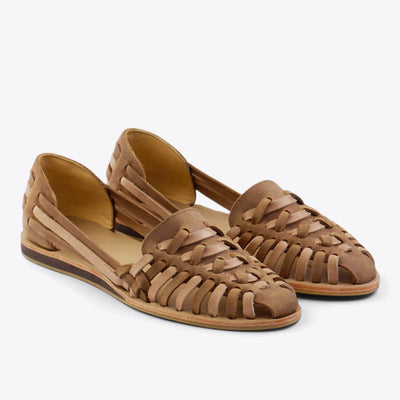 Women's Huarache Sandal 1.0 - Tobacco/Almond Colorblock - FINAL SALE