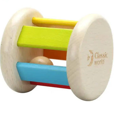 Rolling Bell Rattle Set - Multi Color