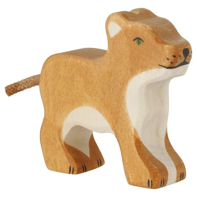 Holztiger Lion Cub