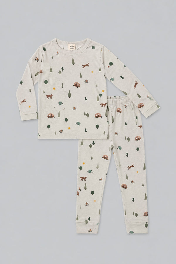 Toddler Modal Pajama Set - Camping