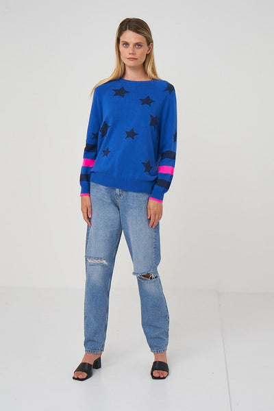 Stars & Stripes Sweat - Ultramarine