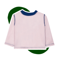 Make The Sea Plastic Free Rose Pink Rashguard - Rose Pink