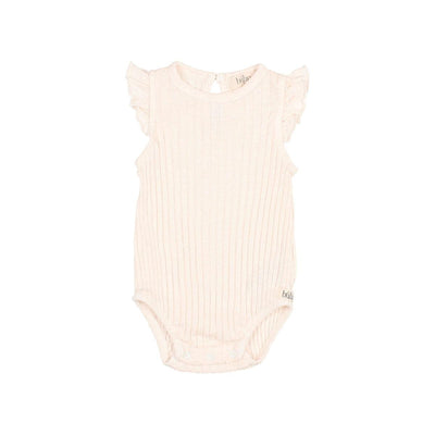 Rib Ruffle Bodysuit