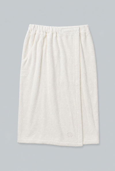 SN Logo Wrap Towel - Ivory