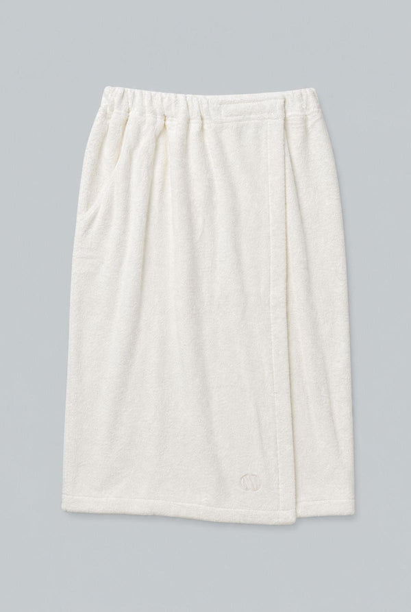 SN Logo Wrap Towel - Ivory