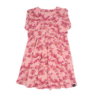 Swirly Girl Dress - Pink Camo