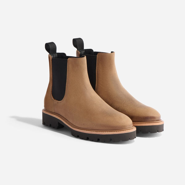 Go-To Lug Chelsea Boot 1.0 - Tobacco - FINAL SALE
