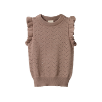 Mathilde Vest - Sparrow Pointelle