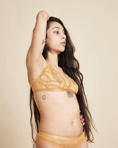 Work In Progress II Bralette - Mustard