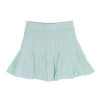Pleated Skort - Fair Aqua