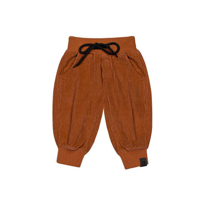 Kids Corduroy Joggers - Rust - Joggers