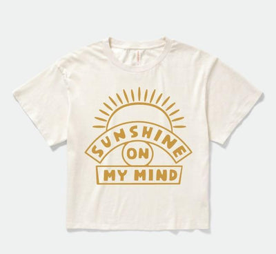 Sunshine Mind Relaxed Tee - Stone