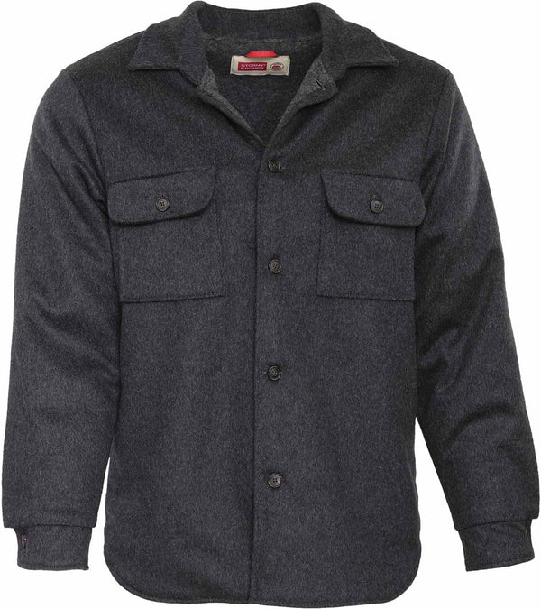 Compass Shirt Jack - Dark Charcoal - FINAL SALE