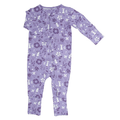 Mushroom Floral Convertible Romper - Meadow