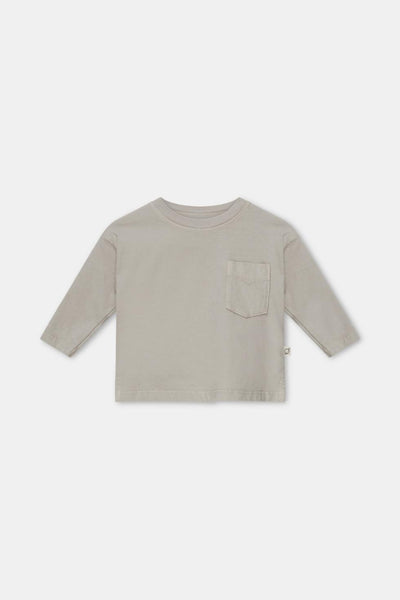 Organic basic baby t-shirt - Light grey